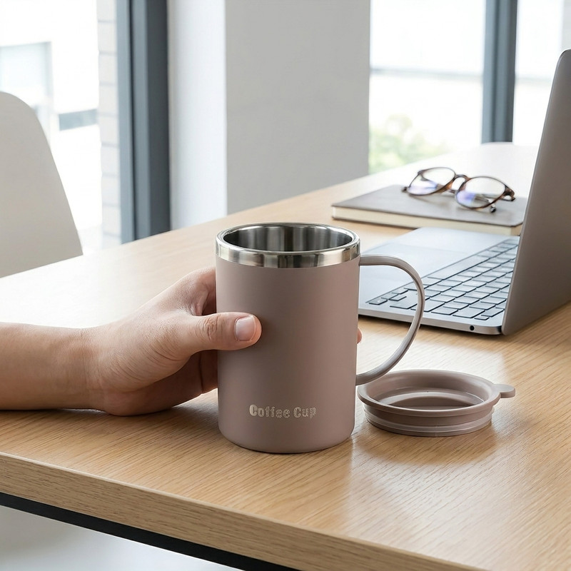 تراول ماگ مدل coffee cup گنجایش 0.4 لیتر