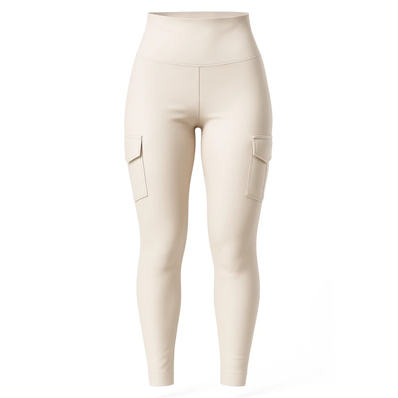 عکس شماره 7 : لگینگ ورزشی پشت-چین-دار زنانه مدل powercargo