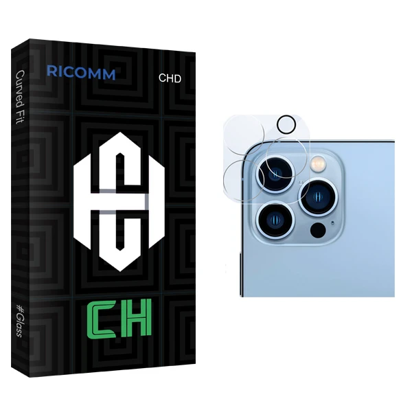 محافظ لنز دوربین ریکام مدل CH Glass FLL مناسب برای گوشی موبایل اپل iPhone 11 ProMax