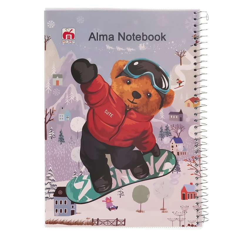 دفتر مشق 80 برگ نهال طرح تدی کد 0963