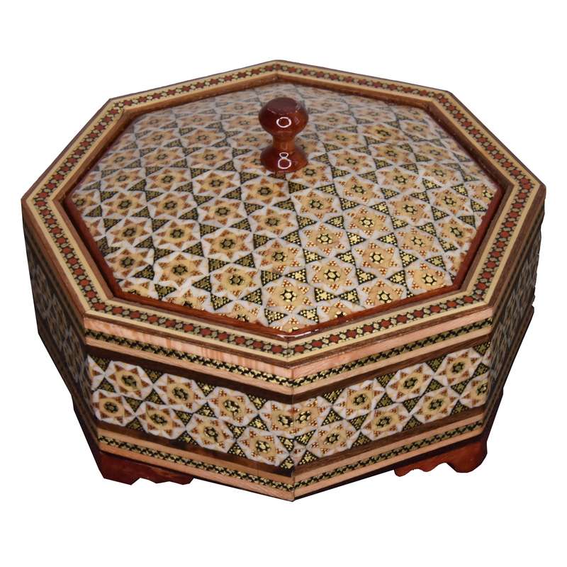 شکلات خوری خاتم کاری مدل آپادانا کد 8z-15