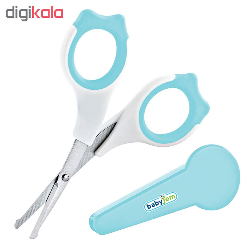 ست قیچی و ناخن گیر کودک بیبی جم کد 520 ست قیچی و ناخن گیر کودک بیبی جم کد 520