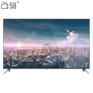 تلویزیون ال ای دی هوشمند جی پلاس مدل GTV-58LU722S سایز 58 اینچ