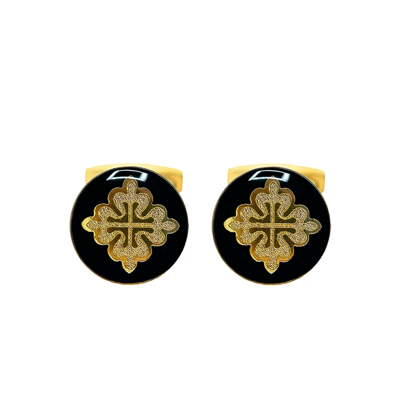 دکمه سردست لولایی مردانه مارک گلد مدل پرستیژ کد CL04