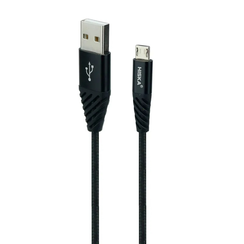 کابل تبدیل USB به microUSB هیسکا مدل LX-200 طول 2 متر