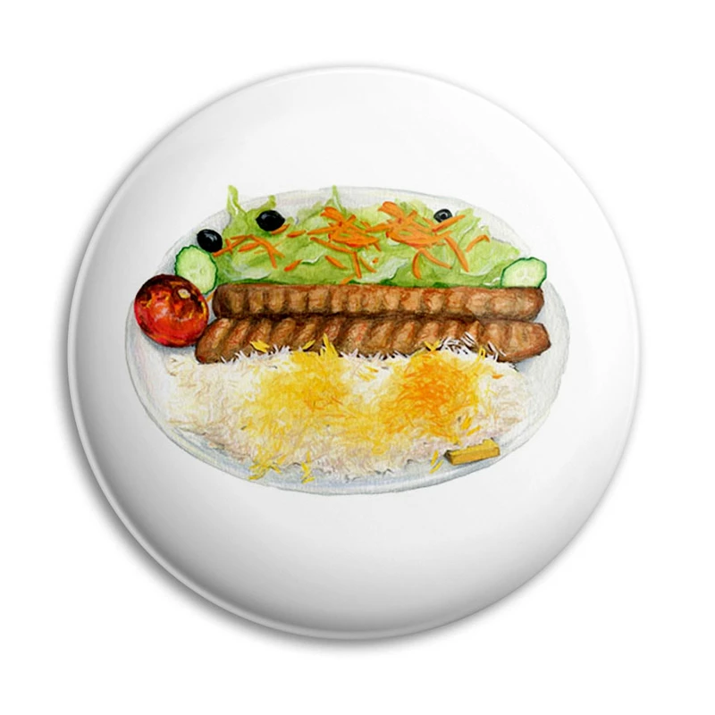 مگنت پرمانه طرح کباب کد pmag.35334
