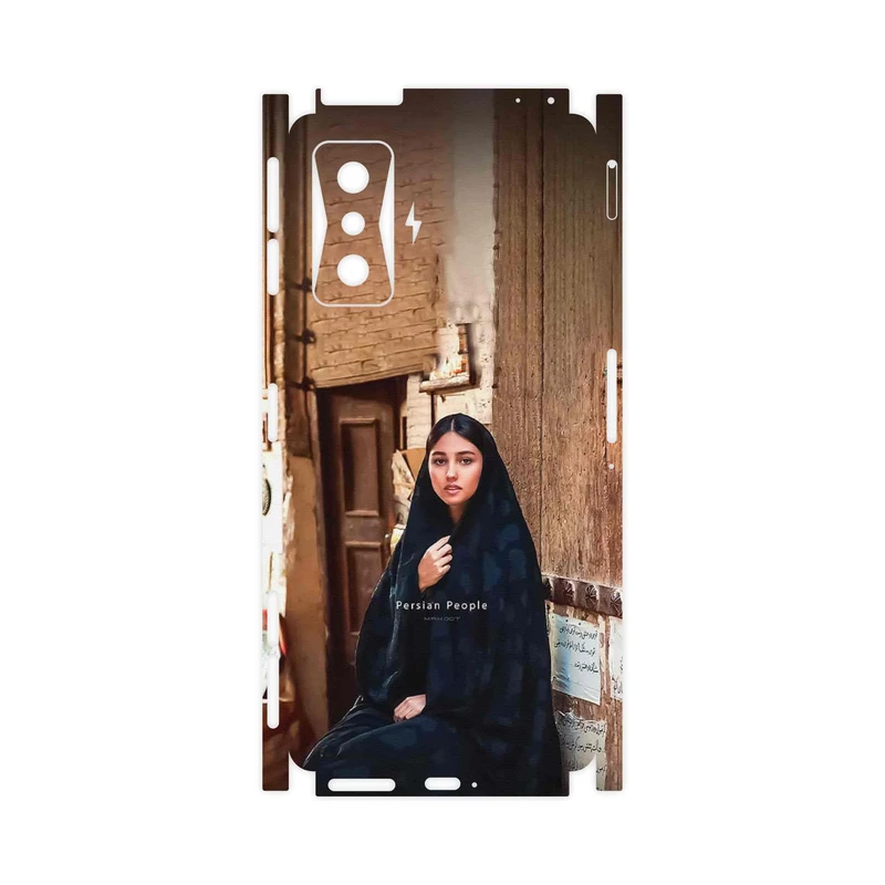 برچسب پوششی ماهوت مدل Portrait of an Iranian Woman-FullSkin مناسب برای گوشی موبایل شیائومی Redmi K50 Gaming