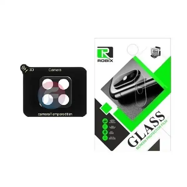 محافظ لنز دوربین شیشه ای روبیکس مدل 3D سه بعدی مناسب برای گوشی موبایل سامسونگ Galaxy M33
