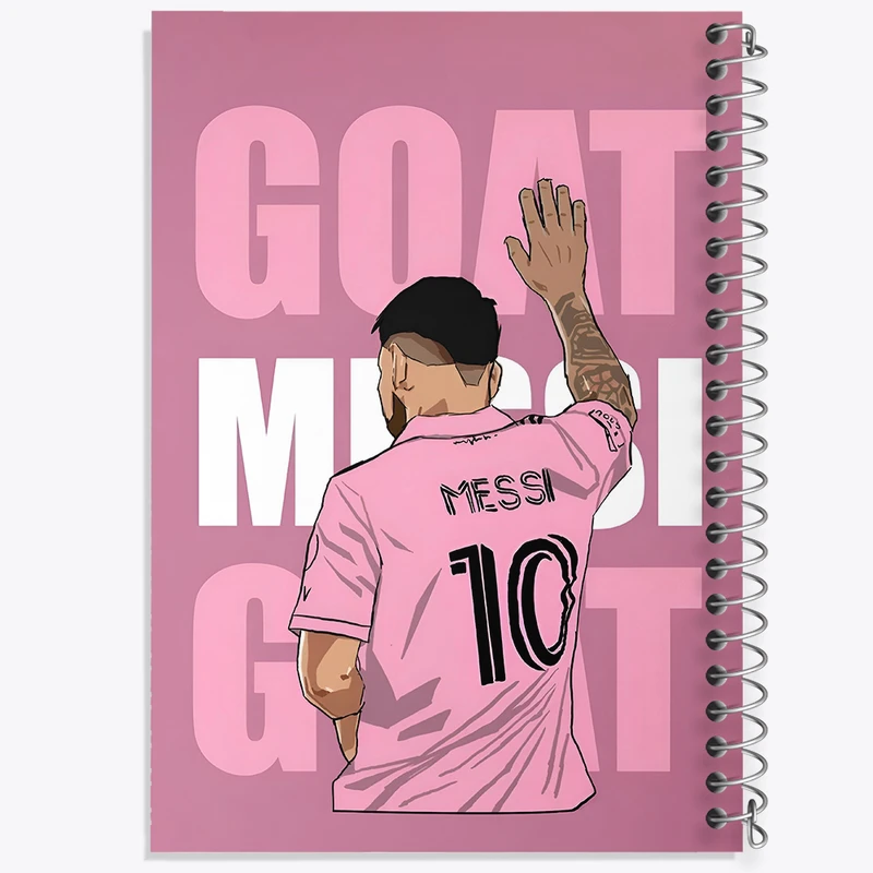 دفتر لیست خرید 50 برگ خندالو طرح لیونل مسی کد N2830
