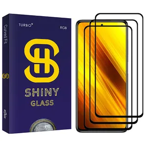Atouchbo Shiny Glass Ceramics Screen Protector For Xiaomi Xiami Redmi Poco X3 Pack Of 3