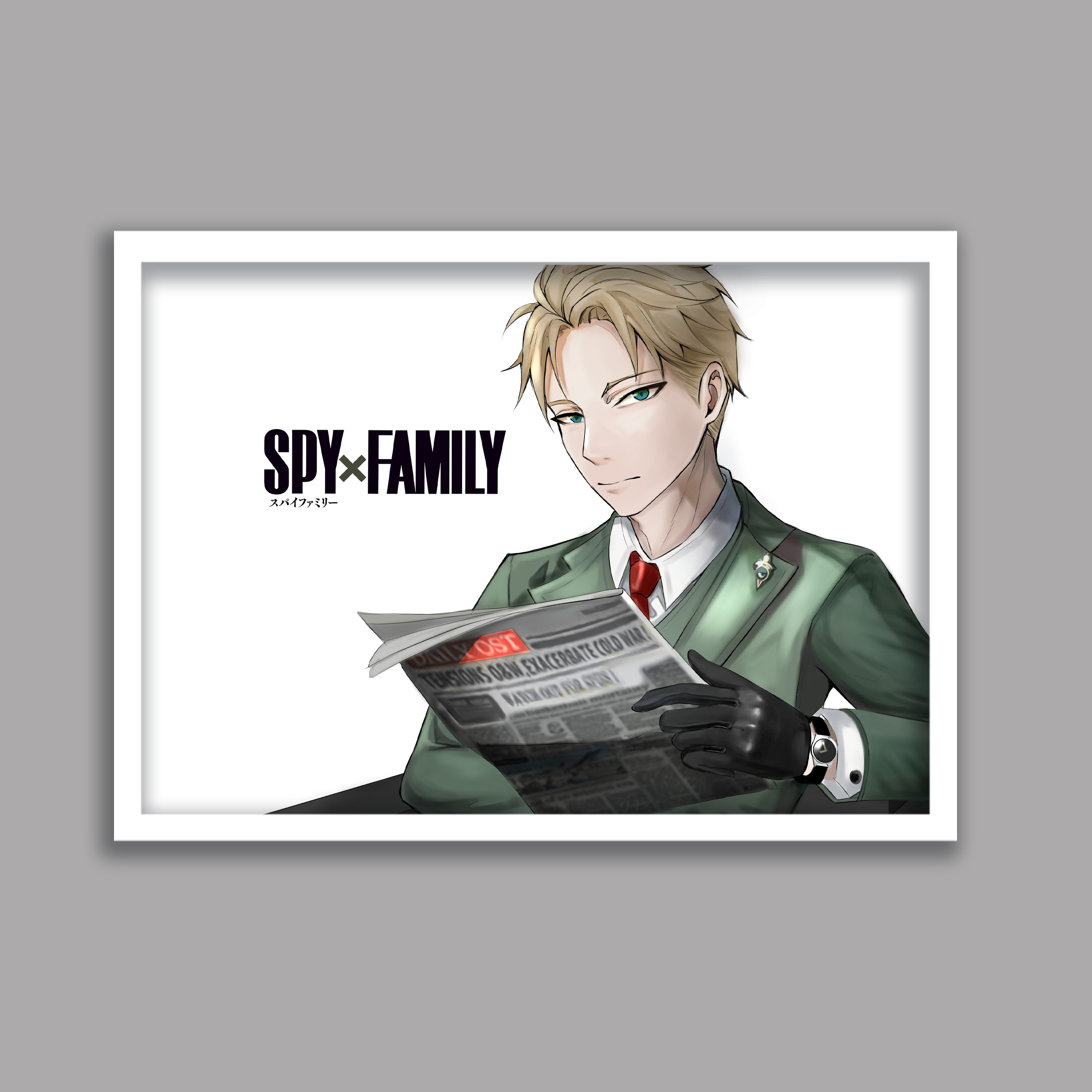 تابلو مدل انیمه اسپای ایکس فمیلی Spy x Family کد LA-G10353