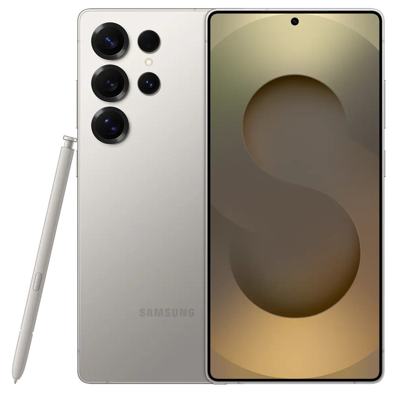 گوشی موبایل سامسونگ مدل Galaxy S25 Ultra دو سیم کارت ظرفیت 256 گیگابایت و رم 12 گیگابایت - پک کره - به همراه شارژر  50 وات دو پورت سامسونگ