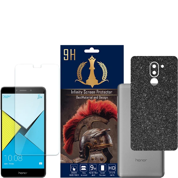   برچسب پوششی اینفینیتی مدل PRO MAX مناسب برای گوشی موبایل هوآوی MATE 9 LITE به همراه محافظ صفحه نمایش