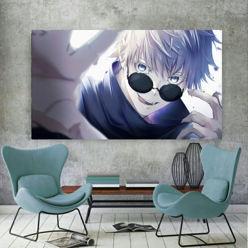 پوستر دیواری طرح انمیه جوجوتسو کایسن مدل SDT3057