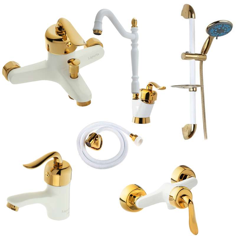 ست شیرآلات لیگوریا مدل 130 مجموعه 6 عددی