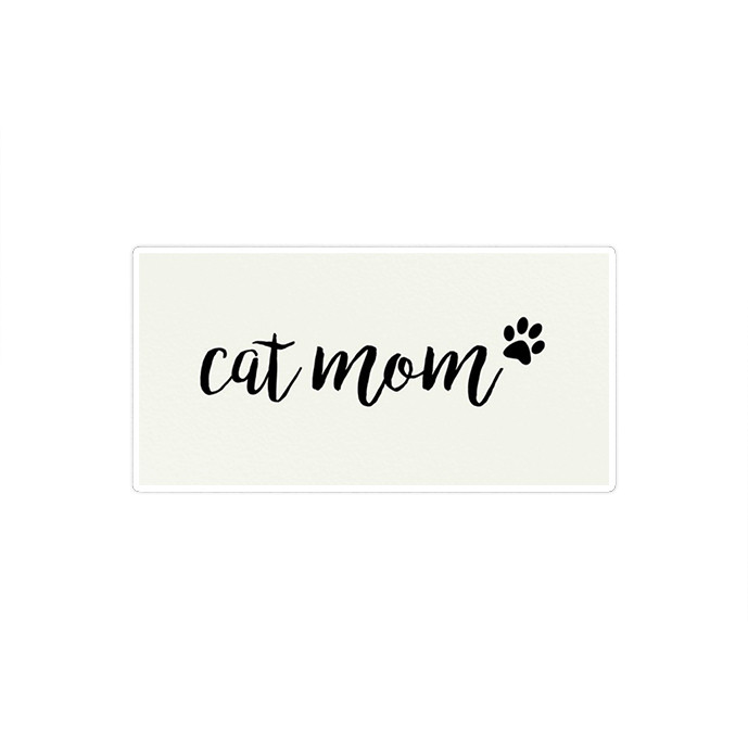 استیکر لپ تاپ ماسا دیزاین طرح CAT MOM مدل STKA00492