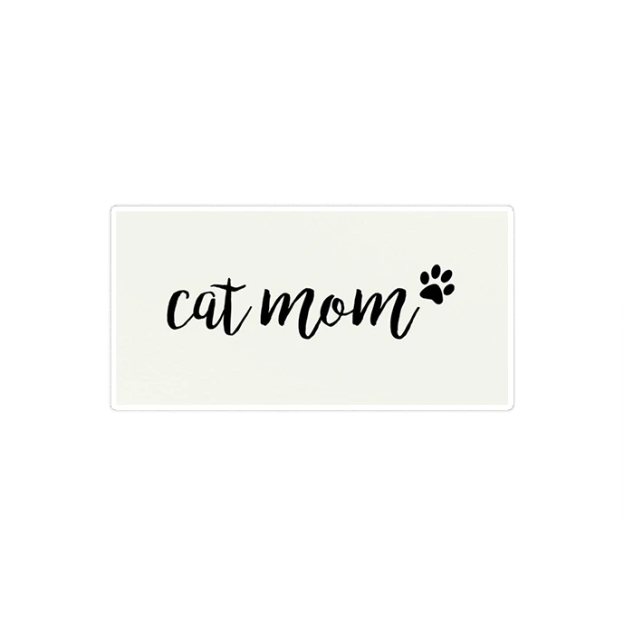 استیکر لپ تاپ ماسا دیزاین طرح CAT MOM مدل STKA00492