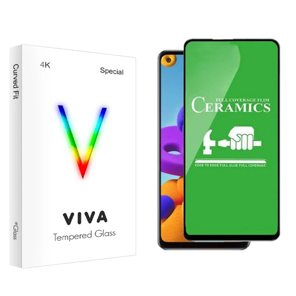 محافظ صفحه نمایش سرامیکی ویوا مدل 4K مناسب برای گوشی موبایل سامسونگ Galaxy A51