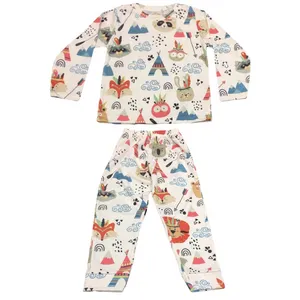 ست تی شرت آستین بلند و شلوار دخترانه مدل B001