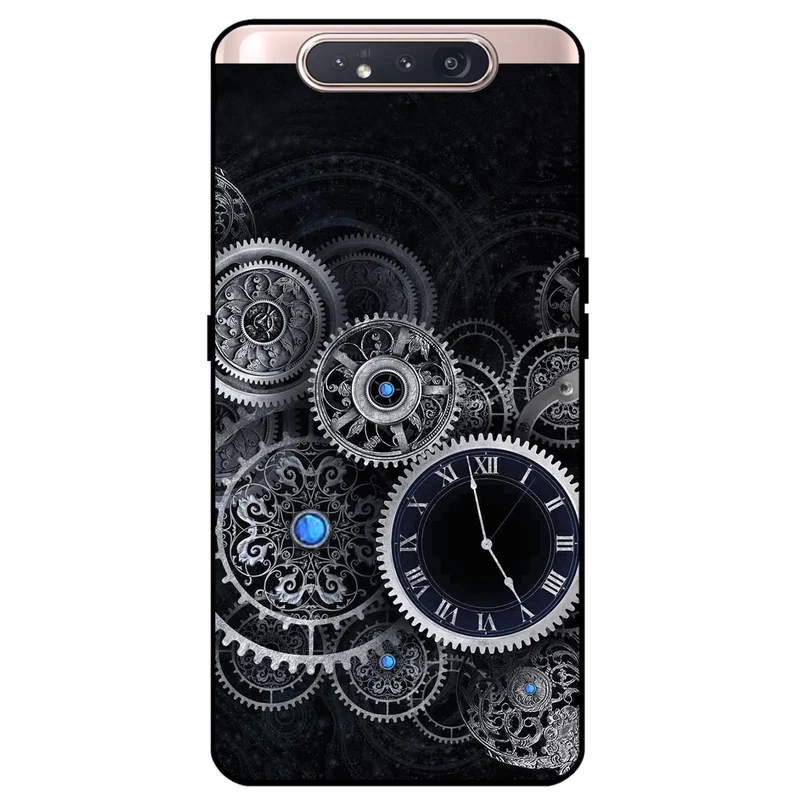 کاور مگافون طرح ساعت مدل 8161 مناسب برای گوشی موبایل سامسونگ Galaxy A80      