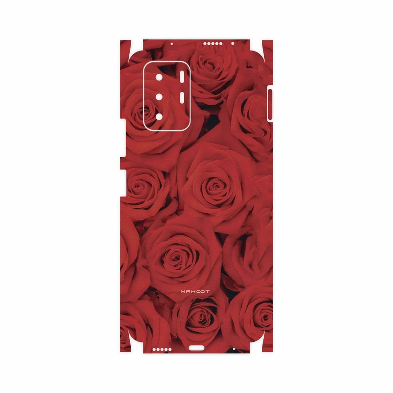 برچسب پوششی ماهوت مدل Red-Flower-FullSkin مناسب برای گوشی موبایل شیائومی Poco X3 GT 5G