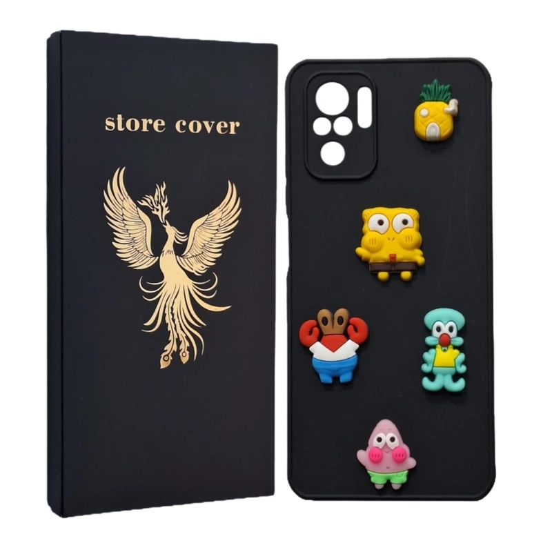 کاور استور کاور طرح پاندا برجسته مدل m5s مناسب برای گوشی موبایل شیائومی Redmi Note 10 4G / Note 10 S / Poco M5s 