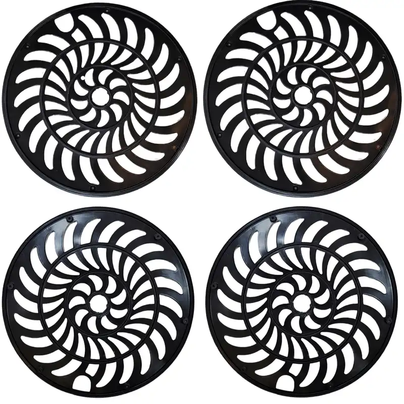 قالپاق دوچرخه مدل خورشیدی بسته 4 عددی