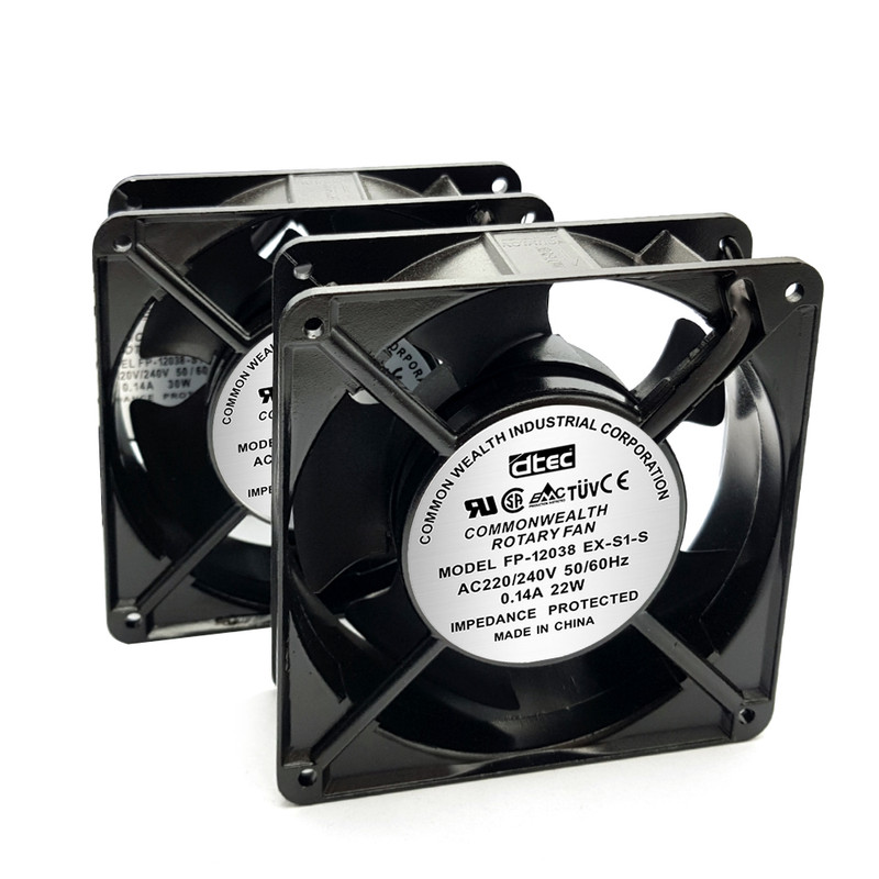 خنک کننده رک دتک مدل FP-12038-B