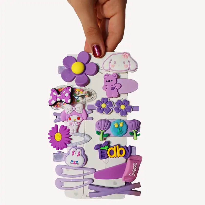 گیره مو زنانه مدل s3 مجموعه 14 عددی