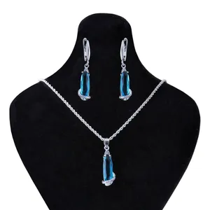    نیم ست نقره زنانه بازرگانی میلادی کد NTR_173