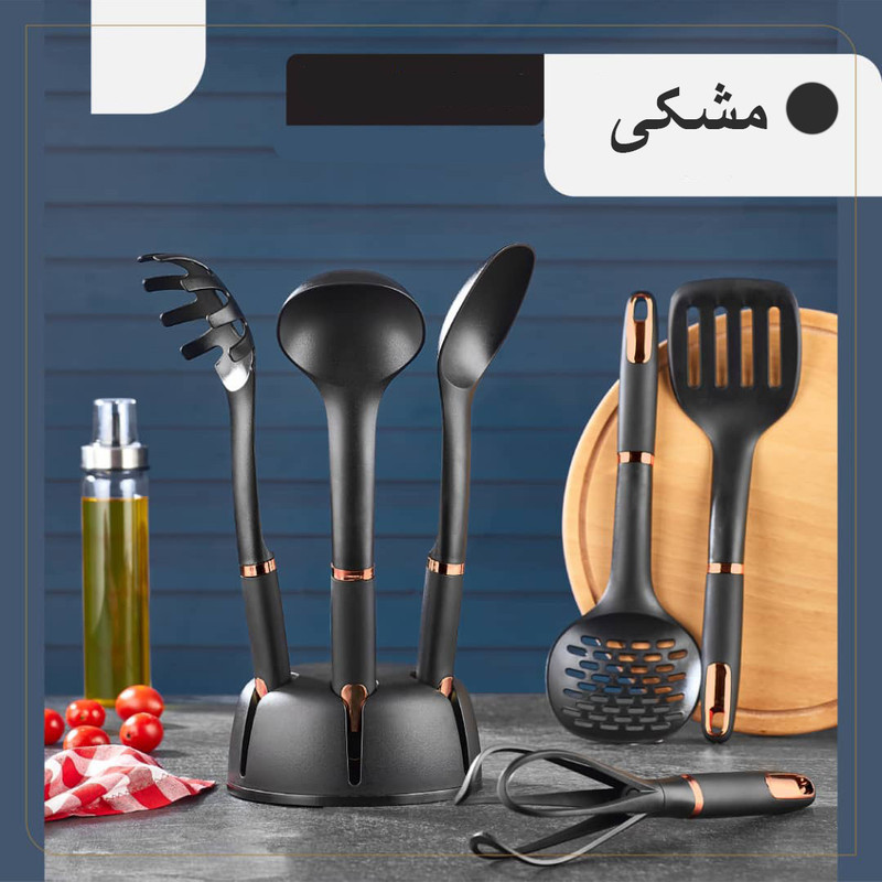 سرویس کفگیر و ملاقه 6 پارچه ویپ مدل 307-10 سرویس کفگیر و ملاقه 6 پارچه ویپ مدل 307-10