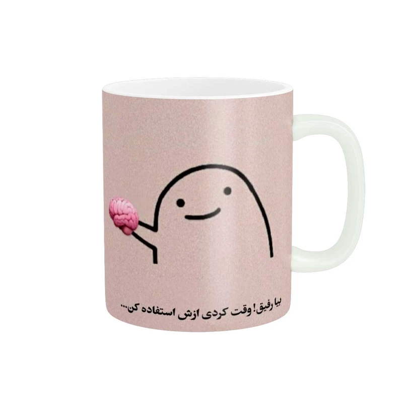 ماگ پاد آفرین طرح جملات بامزه برای رفیق  کد 3601