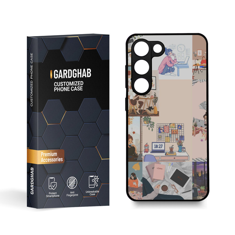 کاور گارد قاب مدل دخترانه مناسب برای گوشی موبایل سامسونگ Galaxy S23 