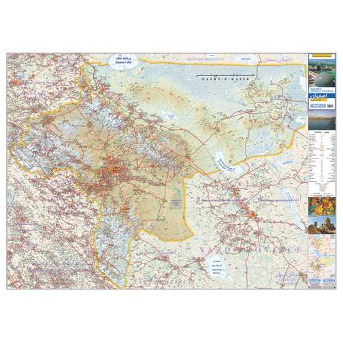 نقشه گیتاشناسی مدل راههای استان اصفهان کد 469