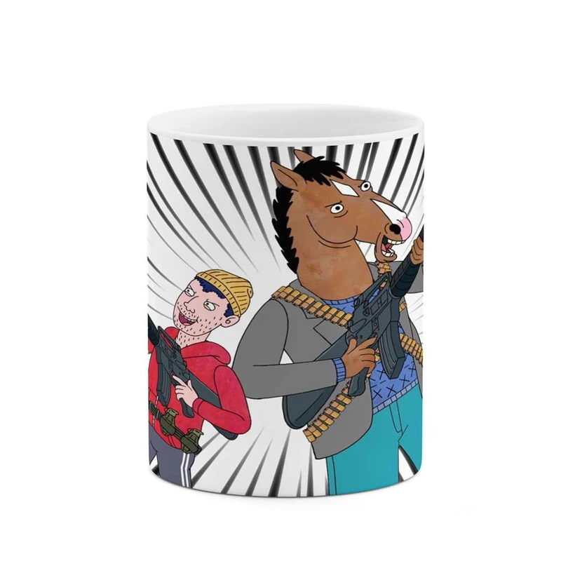 ماگ کاکتی مدل کارتون BoJack Horseman کد mgh22316