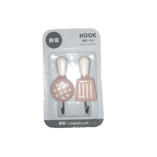 قلاب آویز آشپزخانه HOOK طرح کفگیر کد BH309 مجموعه 2 عددی