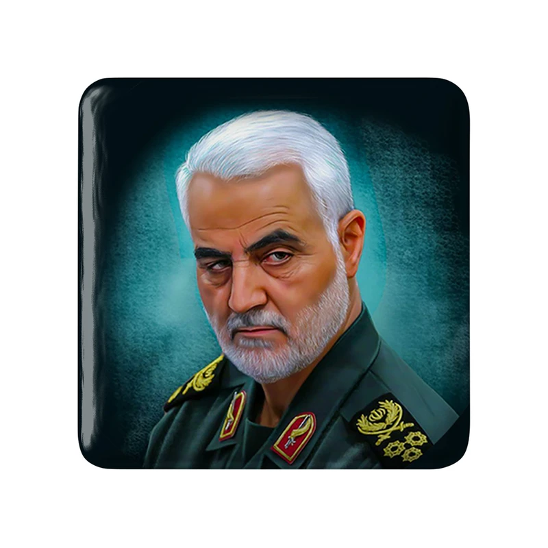 مگنت خندالو طرح سردار قاسم سلیمانی کد 2600