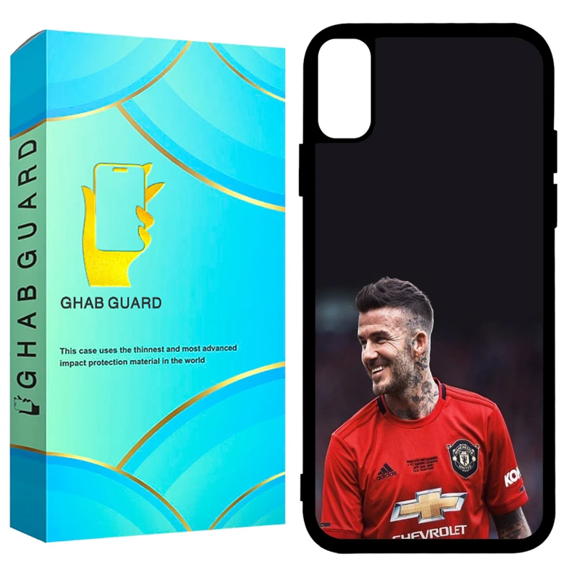 کاور قاب گارد طرح دیوید بکهام مدل GCHPX مناسب برای گوشی موبایل اپل iPhone X / XS