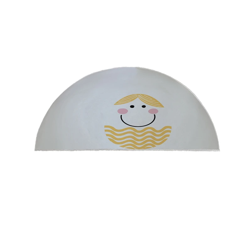 پادری مدل نیم دایره  طرح کودکانه کد 9388 سایز 90 × 45