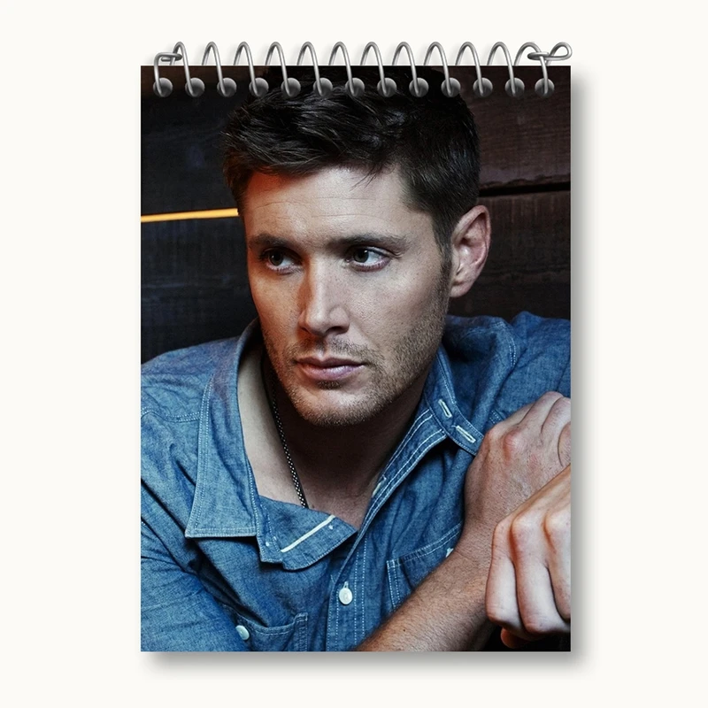 دفتر یادداشت 50 برگ خندالو مدل دین وینچستر سریال سوپرنچرال Supernatural کد 24514