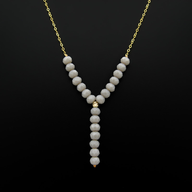 گردنبند طلا 18 عیار زنانه کاپانی مدل kn092