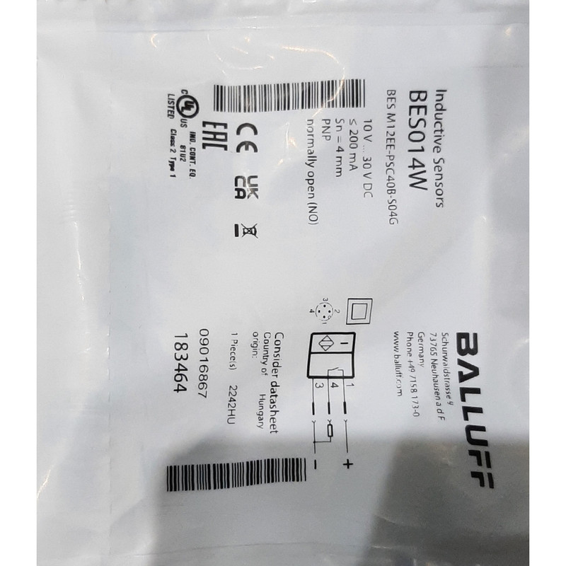 سنسور القایی بالوف مدل BES014W