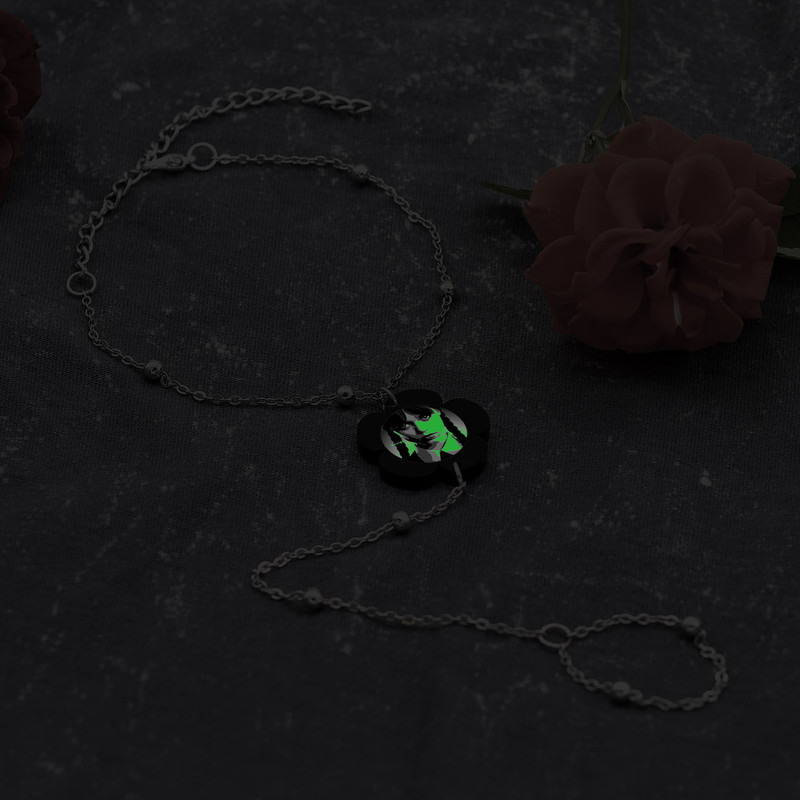 پابند زنانه ناکسیگو مدل تمیمه طرح Wednesday کد TP11268 پابند زنانه ناکسیگو مدل تمیمه طرح Wednesday کد TP11268