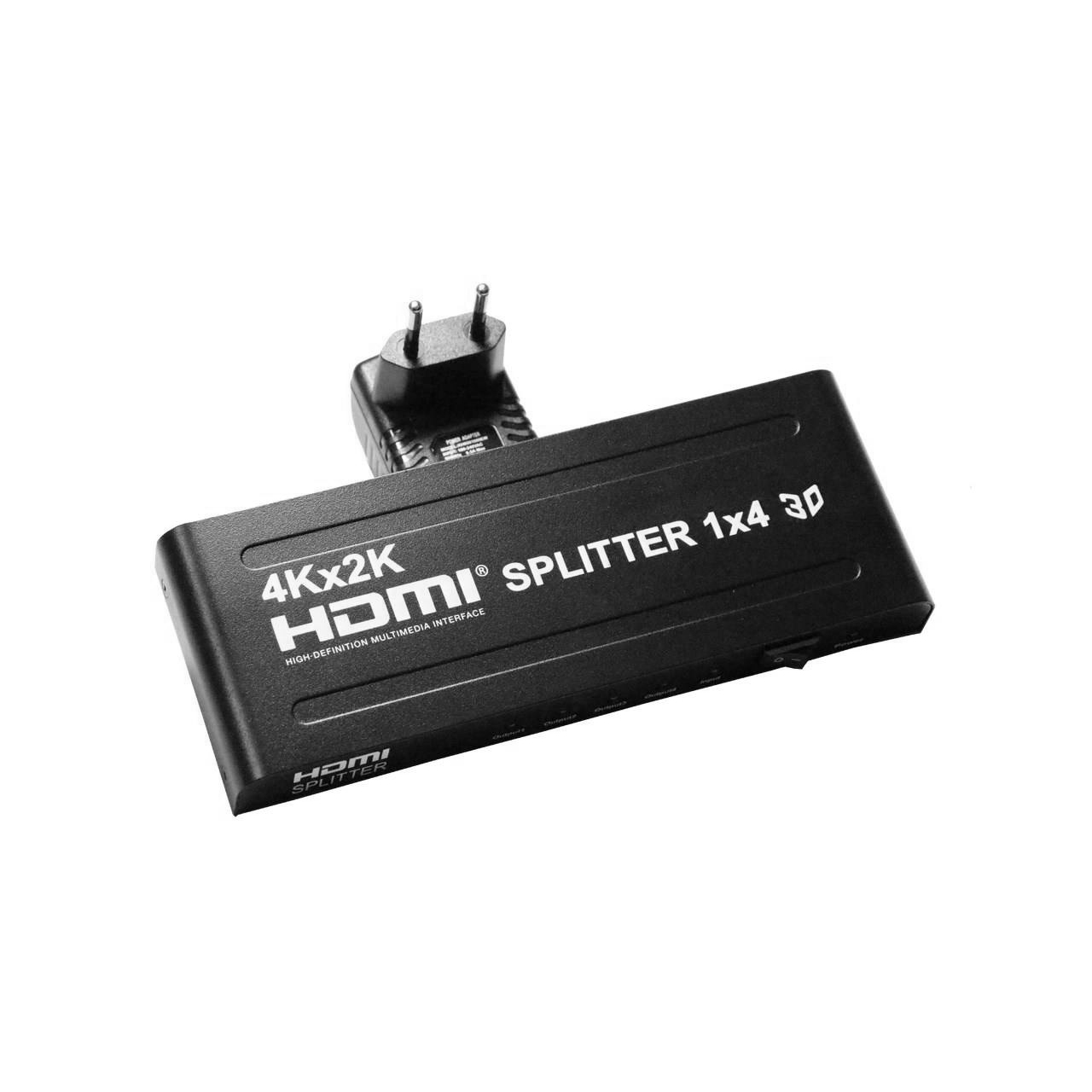 اسپلیتر 1 به 4 HDMI اکتیو لینک مدل AL-2K-1X4-2020