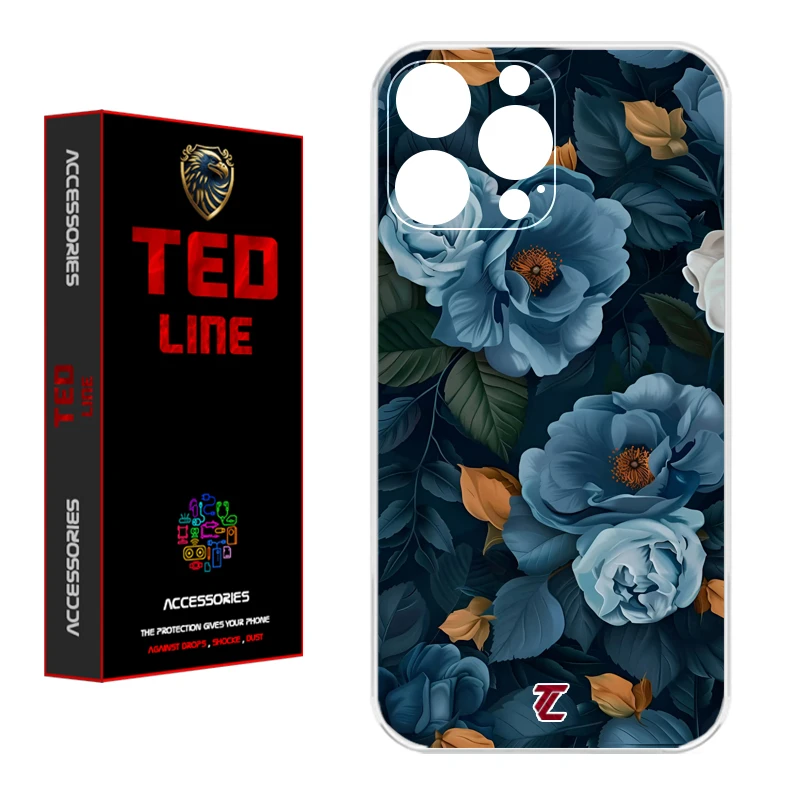 کاور تدلاین طرح گل کد 1227 مناسب برای گوشی موبایل اپل Iphone 12 Pro