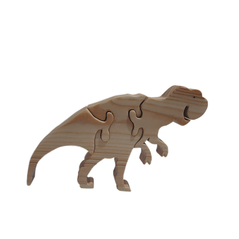 اسباب بازی چوبی مدل دایناسور1