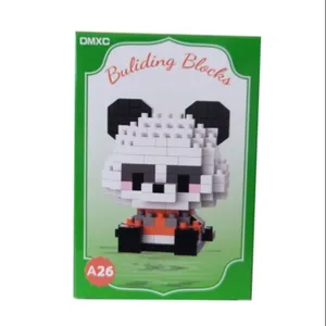 ساختنی بریکس 200 تکه مدل میکرو طرح پاندا