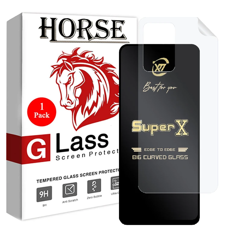 محافظ صفحه نمایش هورس مدل 2SXN مناسب برای گوشی موبایل شیائومی Mi 10T 5G به همراه محافظ پشت گوشی