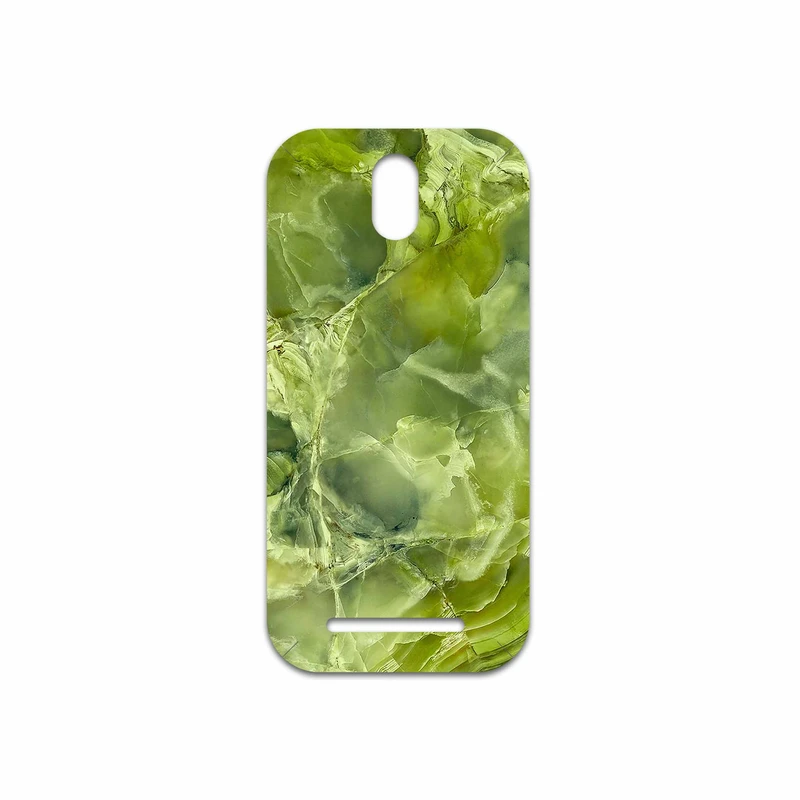 برچسب پوششی ماهوت مدل Green Crystal Marble مناسب برای گوشی موبایل اچ تی سی Desire 500