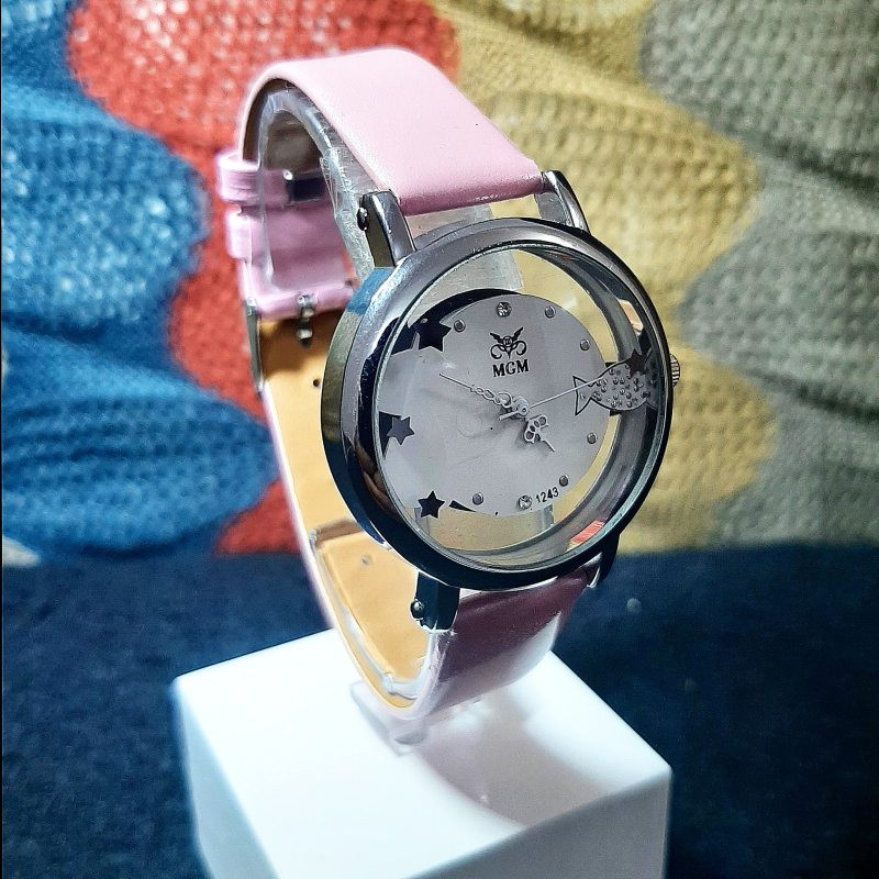 ساعت مچی عقربه ای دخترانه مدل MM01 ساعت مچی عقربه ای دخترانه مدل MM01